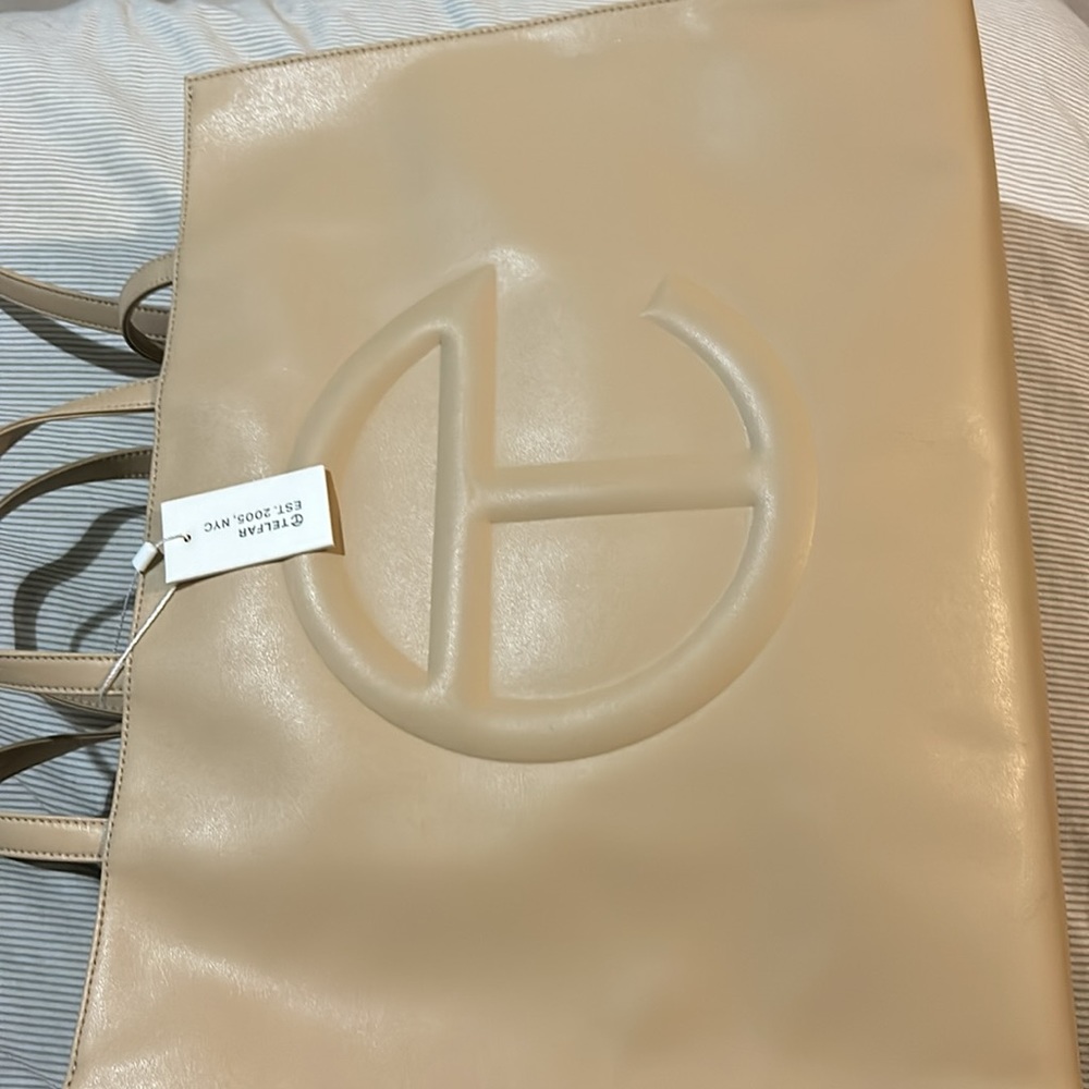 Beige Telfar Shopper - Picture 5 of 5